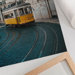 Dekorativní plakát Městská tramvaj
