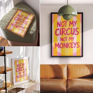 Nástěnný plakát Ne můj cirkus