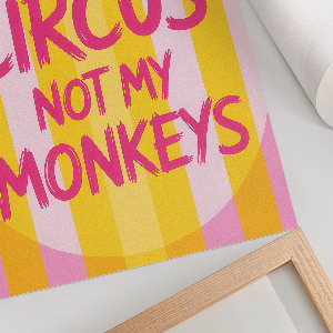 Nástěnný plakát Ne můj cirkus