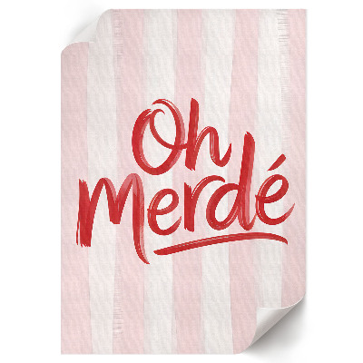 Plakát Ach Merde