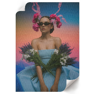 Plakát na zeď Květinový styling
