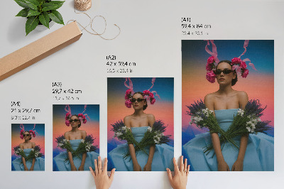 Plakát na zeď Květinový styling