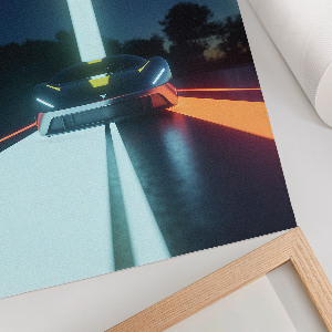 Dekorativní plakát Futuristické auto