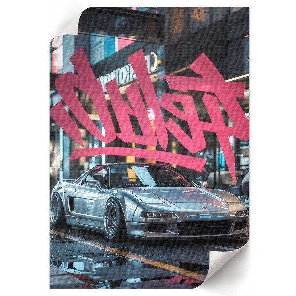 Plakát na zeď Graffiti auto