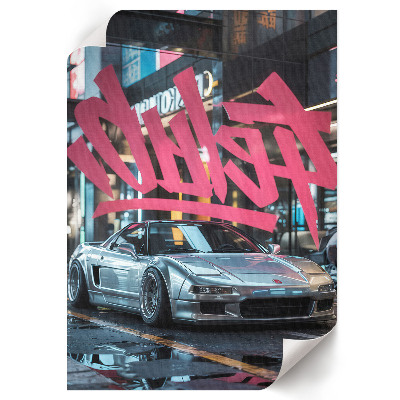 Plakát na zeď Graffiti auto