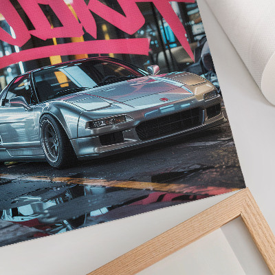 Plakát na zeď Graffiti auto