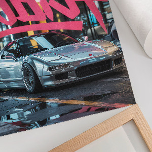 Plakát na zeď Graffiti auto