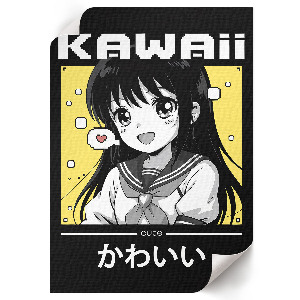 Plakát na zeď Kawaii anime