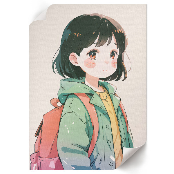 Plakát z fotky Anime dívka