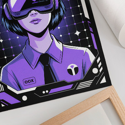 Dekorativní plakát Futuristická vize