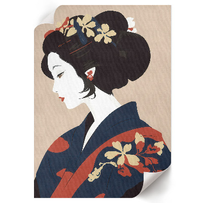 Plakát Japonská žena