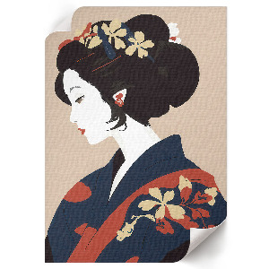 Plakát Japonská žena