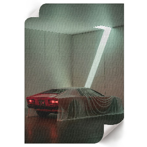 Plakát na zeď Kryté auto