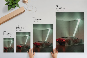 Plakát na zeď Kryté auto