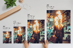 Dekorativní plakát Burning Man