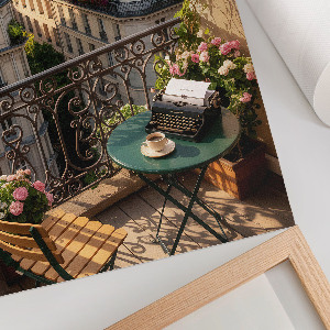 Plakát na zeď Městský balkon