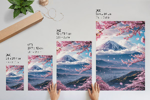 Dekorativní plakát Asijská krajina