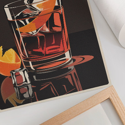 Plakát na zeď Negroni nápoj
