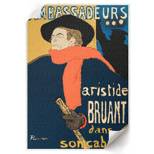 Plakát Aristide Bruant