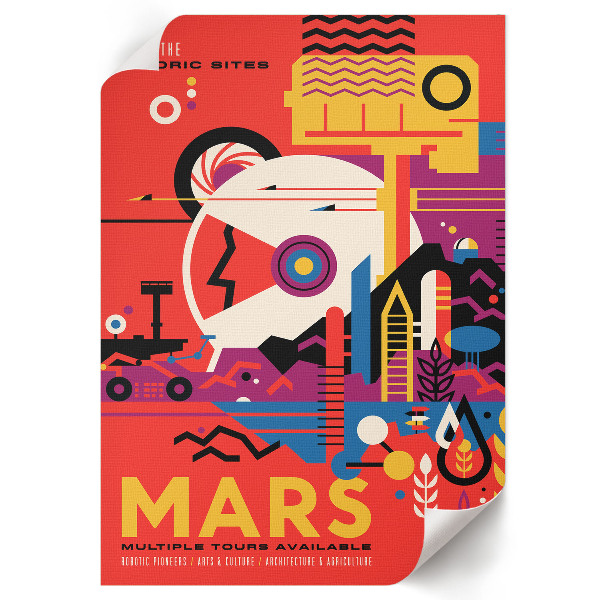 Plakát z fotky Cesta na Mars
