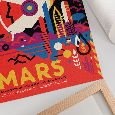 Plakát z fotky Cesta na Mars
