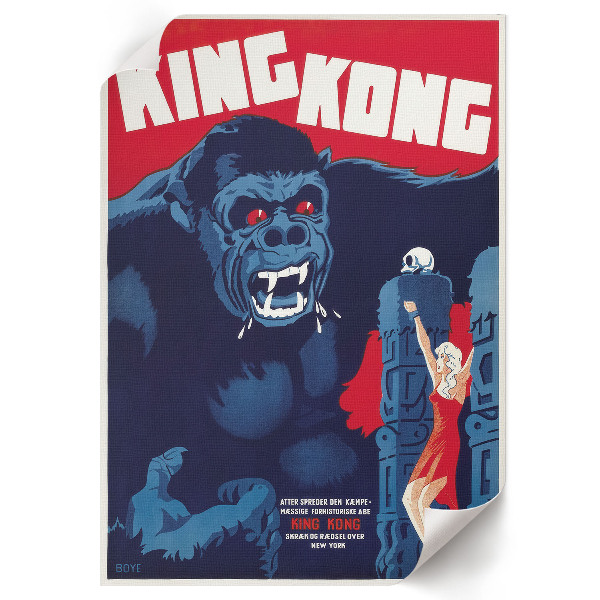 Tisk na plátno King Kong