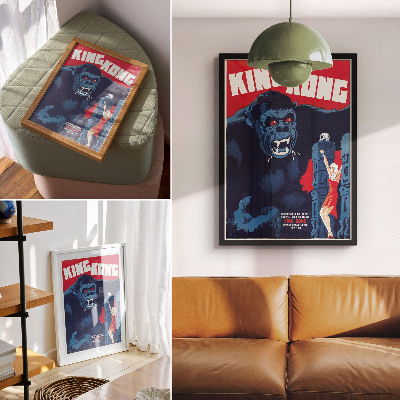 Tisk na plátno King Kong