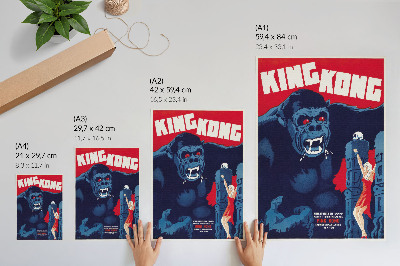 Tisk na plátno King Kong