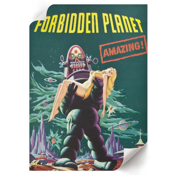 Dekorativní plakát Zakázaná planeta