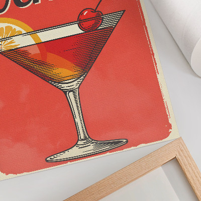 Plakát z fotky Koktejl Negroni