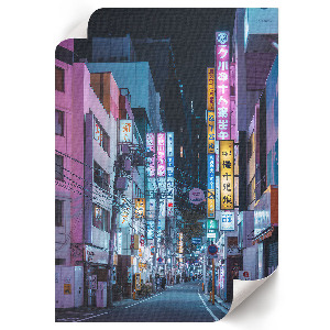 Dekorativní plakát Ulice v Japonsku