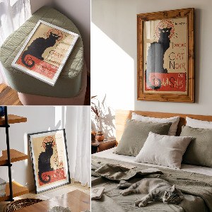 Tisk na plátno Tournée du Chat Noir