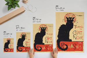 Tisk na plátno Tournée du Chat Noir