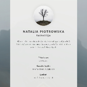 Dekorativní plakát Zimní mír