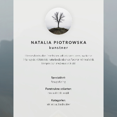 Dekorativní plakát Zimní mír
