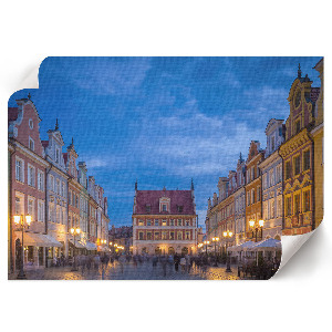 Dekorativní nástěnný plakát Městská elegance