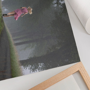 Dekorativní plakát Běh lesem