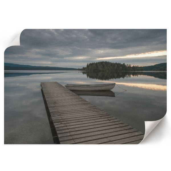 Dekorativní nástěnný plakát „Jezero míru”