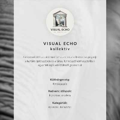 Plakát s texturou plátna „Městský mír”