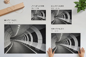 Prémiový nástěnný plakát „Moderní tunel