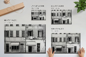 Prémiový nástěnný plakát s motivem městské architektury