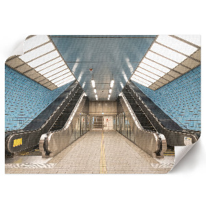 Prémiový nástěnný plakát Moderní metro
