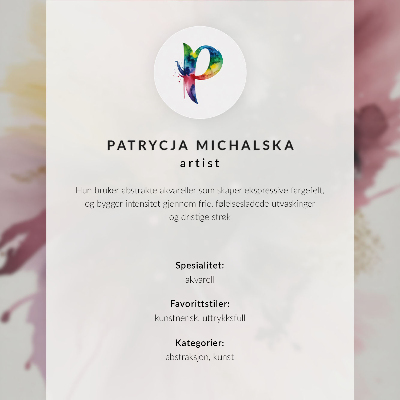 Plakát s texturou plátna s motivem geometrické abstrakce