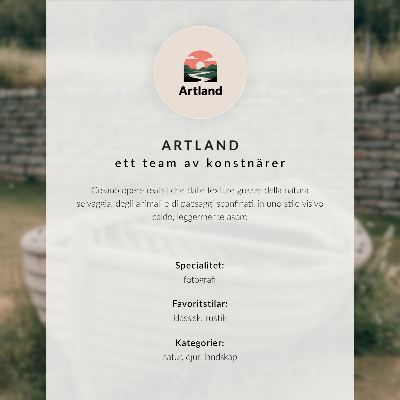 Dekorativní plakát Exotická oáza