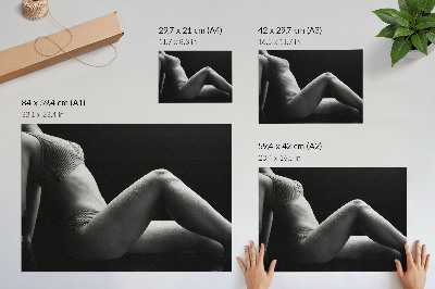 Dekorativní plakát „Smyslná elegance