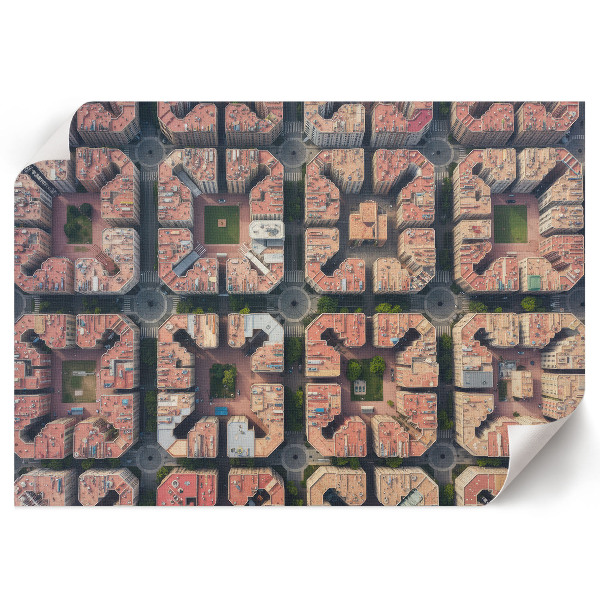 Dekorativní plakát s motivem moderní architektury