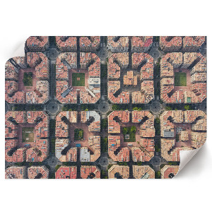 Dekorativní plakát s motivem moderní architektury