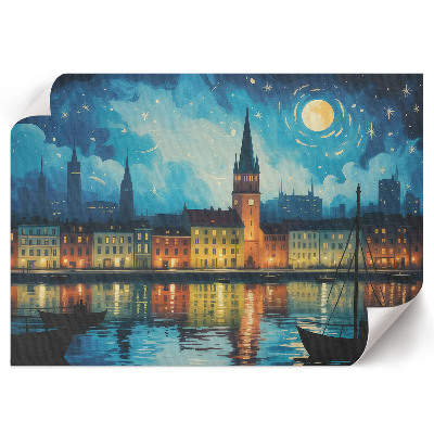 Dekorativní plakát „Město v noci
