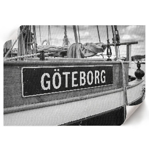 Stylový plakát na zeď Lodž Göteborg