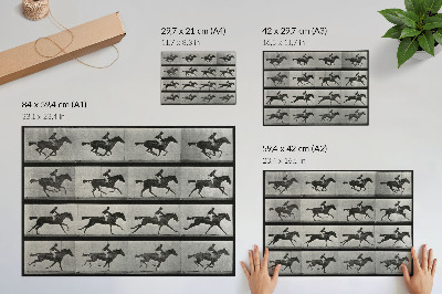 Dekorativní plakát „Cválající kůň